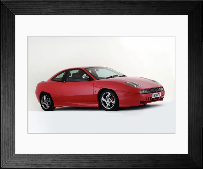 Framed Print : 1998 Fiat Coupe Framed Print : 1998 Fiat Coupe