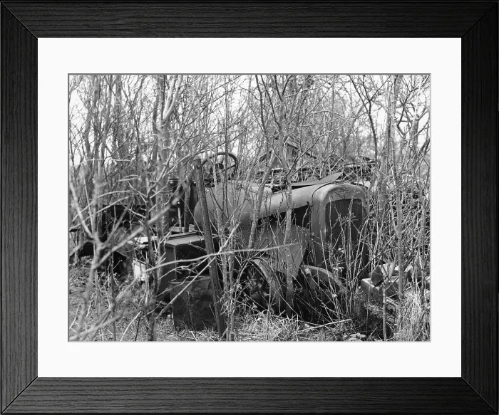 Framed Print : Remains of a 1920s Austin 20hp vehicle Framed Print : Remains of a 1920s Austin 20hp vehicle