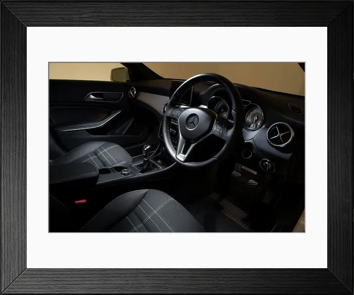 Framed Print : 2013 Mercedes Benz CLA 180 Sport Framed Print : 2013 Mercedes Benz CLA 180 Sport