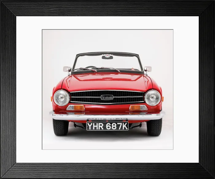 Framed Print : 1972 Triumph TR6 Framed Print : 1972 Triumph TR6