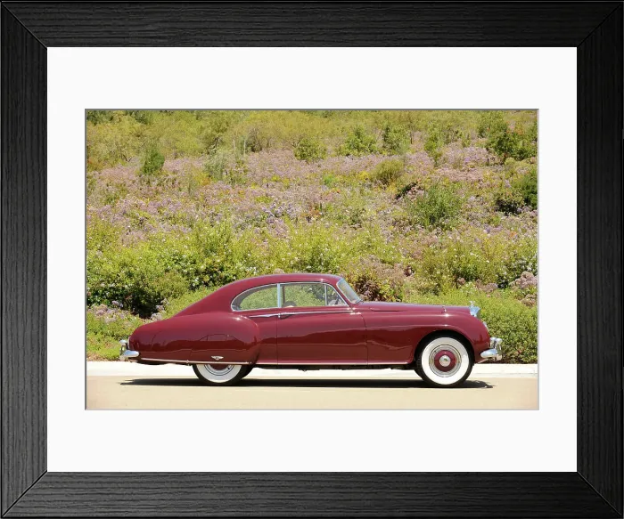 Framed Print : Bentley R type Continental 1954. Artist: Simon Clay Framed Print : Bentley R type Continental 1954. Artist: Simon Clay