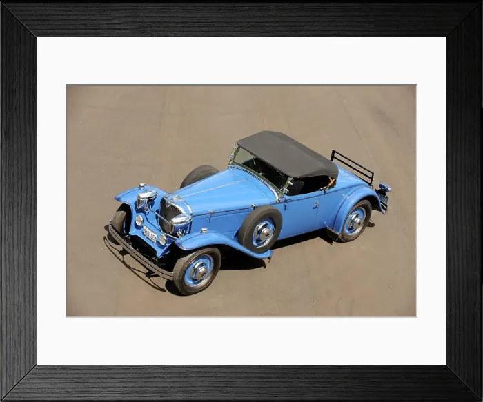 Framed Print : Ruxton model c roadster 1932. Artist: Simon Clay Framed Print : Ruxton model c roadster 1932. Artist: Simon Clay