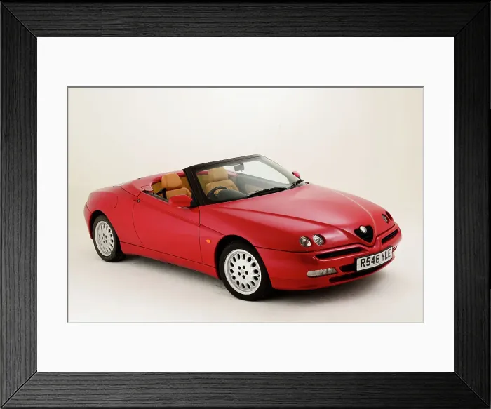 Framed Print : 1997 Alfa Romeo Spyder Framed Print : 1997 Alfa Romeo Spyder