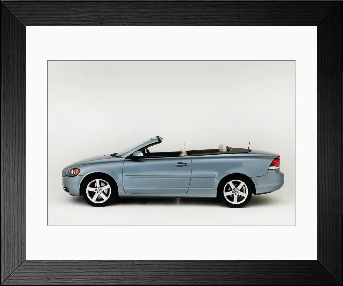 Framed Print : 2008 Volvo C70 Framed Print : 2008 Volvo C70