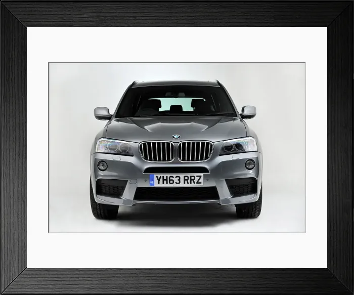 Framed Print : 2013 BMW X3 Framed Print : 2013 BMW X3