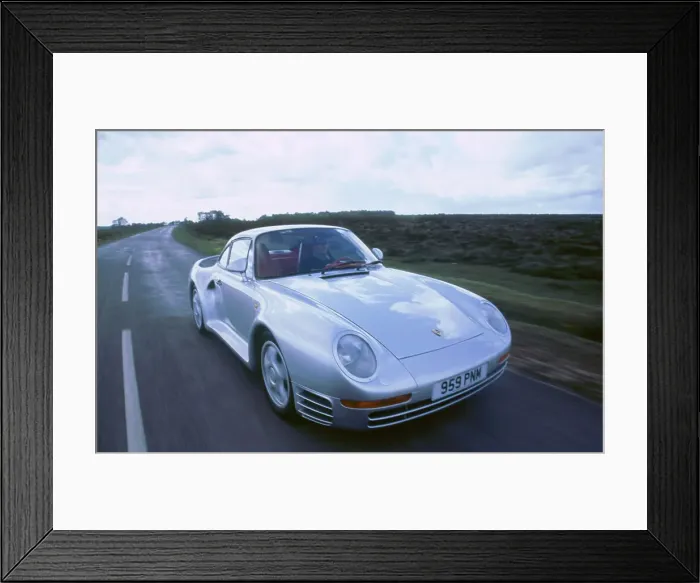 Framed Print : 1988 Porsche 959 Framed Print : 1988 Porsche 959