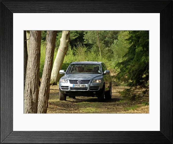 Framed Print : 2005 VW Tovareg Tdi V6 Framed Print : 2005 VW Tovareg Tdi V6