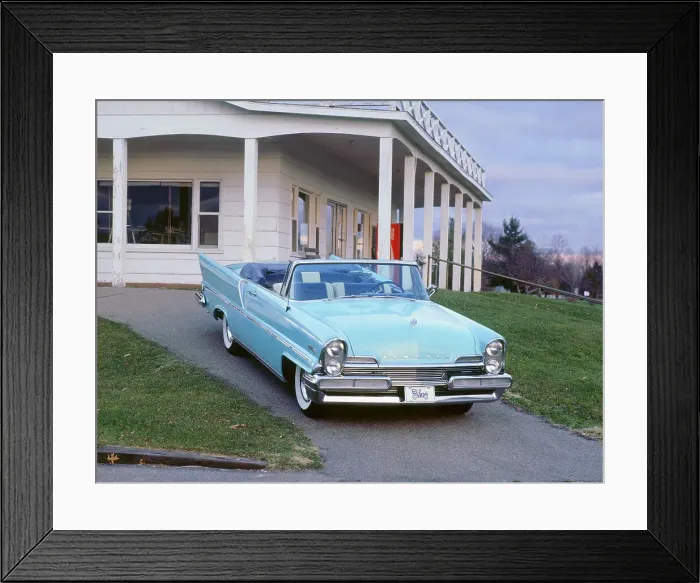 Framed Print : 1957 Lincoln Premier Convertible Framed Print : 1957 Lincoln Premier Convertible