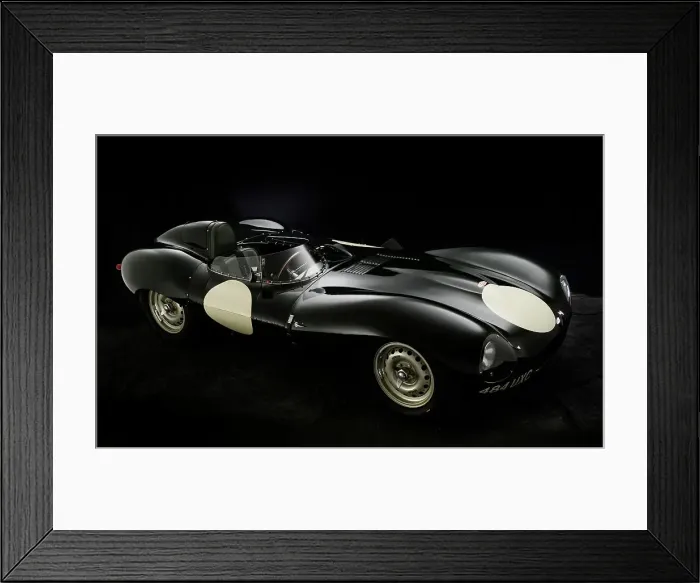 Framed Print : 1956 Jaguar D type Framed Print : 1956 Jaguar D type