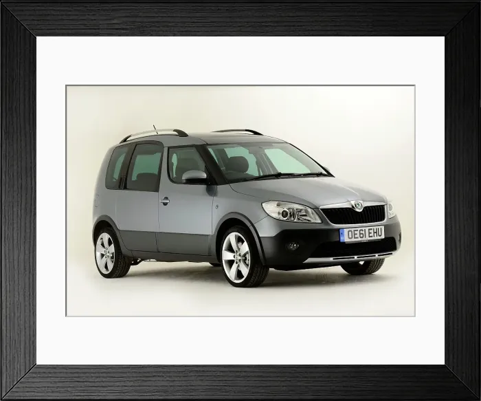 Framed Print : 2011 Skoda Roomster Scout Framed Print : 2011 Skoda Roomster Scout