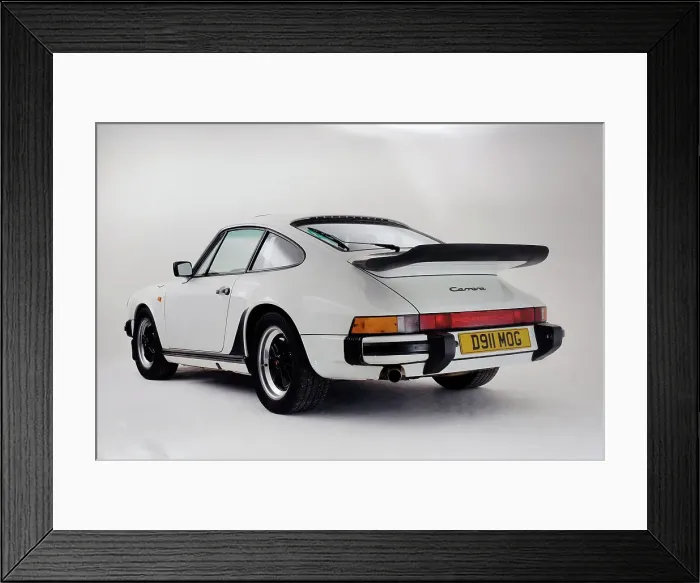 Framed Print : 1987 Porsche 911 3.2 Carrera Framed Print : 1987 Porsche 911 3.2 Carrera