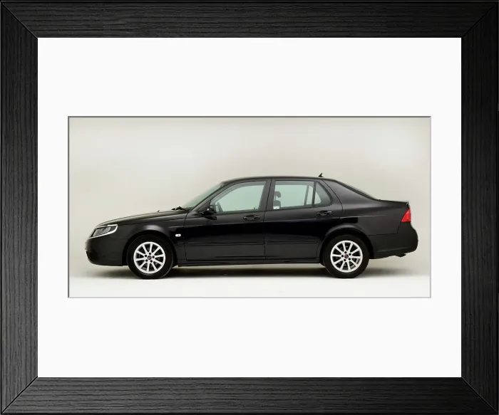 Framed Print : 2008 Saab 95