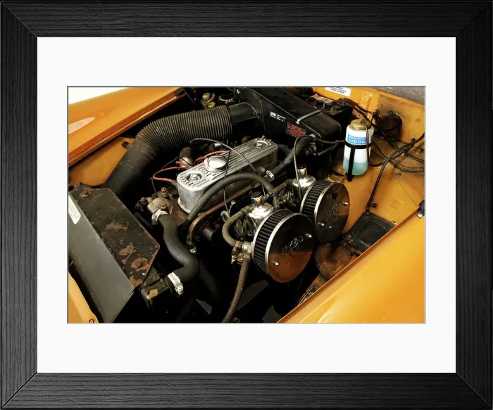Framed Print : 1975 MG Midget Framed Print : 1975 MG Midget