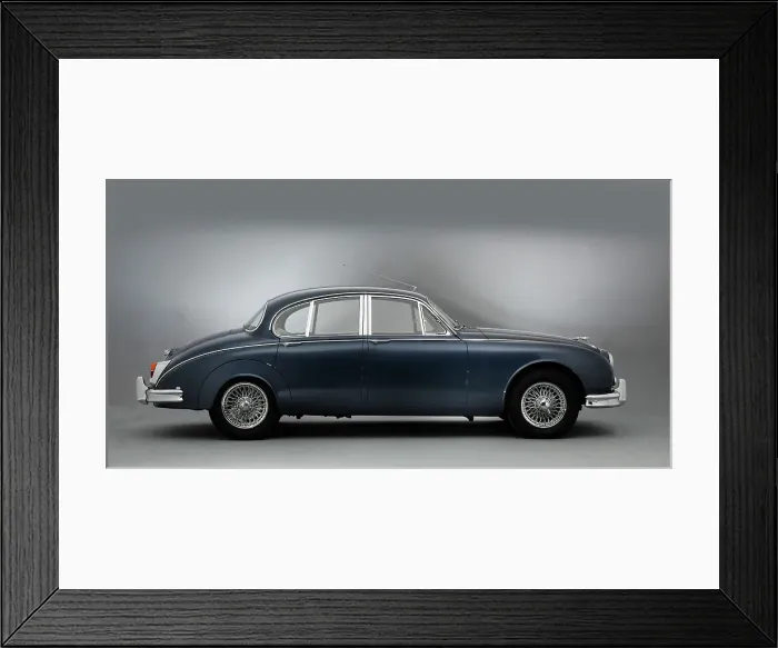 Framed Print : 1964 Jaguar Mk 2 3.8 Framed Print : 1964 Jaguar Mk 2 3.8