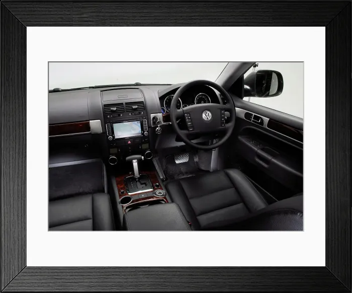 Framed Print : 2009 Volkswagen Touareg V6 Tdi Framed Print : 2009 Volkswagen Touareg V6 Tdi