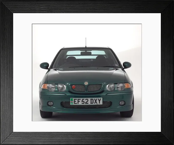 Framed Print : 2002 MG ZS V6 Framed Print : 2002 MG ZS V6