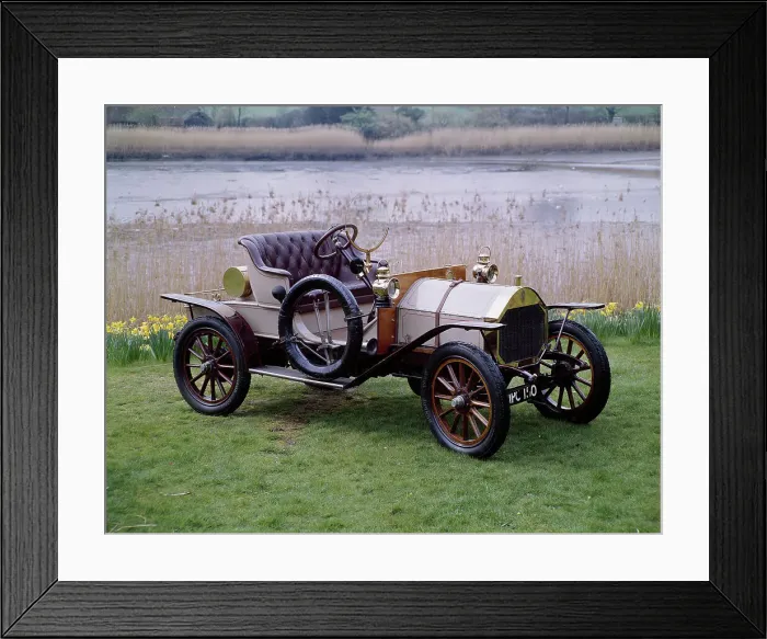 Framed Print : A 1909 Humber 8hp Framed Print : A 1909 Humber 8hp
