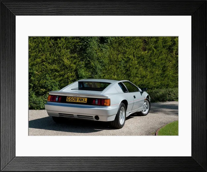 Framed Print : 1989 Lotus Esprit Framed Print : 1989 Lotus Esprit
