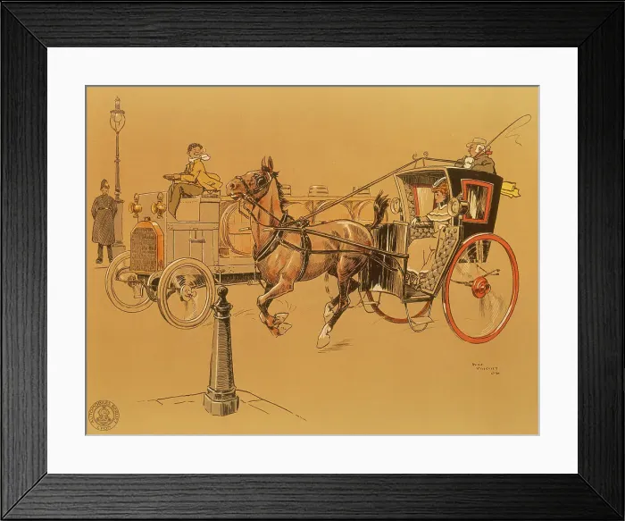 Framed Print : A Berliet lorry, 1906 Framed Print : A Berliet lorry, 1906