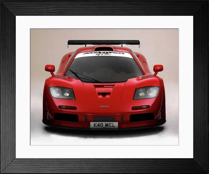 Framed Print : 1996 Mclaren F1 GTR Framed Print : 1996 Mclaren F1 GTR