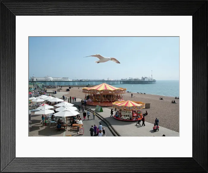 Framed Print : Sea Front at Brighton Framed Print : Sea Front at Brighton