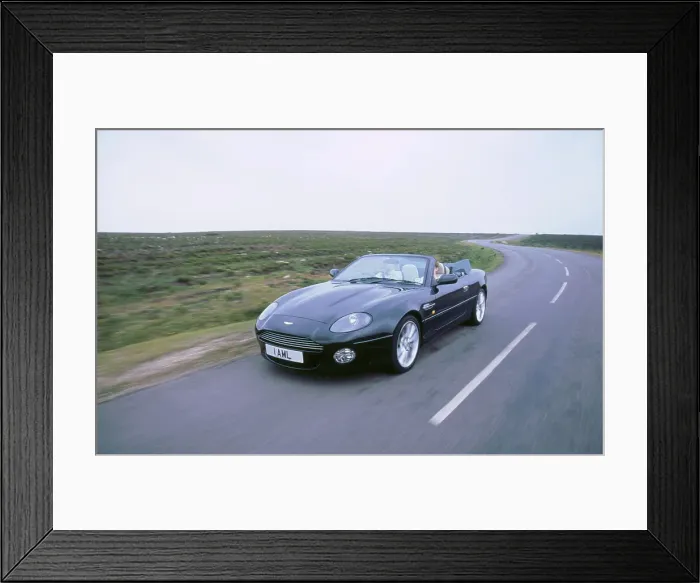 Framed Print : 2001 Aston Martin DB7 Vantage V12 Framed Print : 2001 Aston Martin DB7 Vantage V12