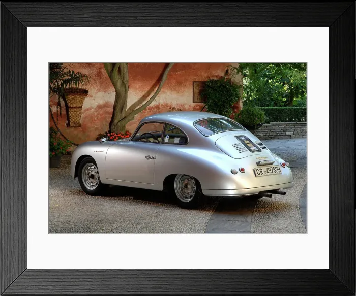 Framed Print : 1956 Porsche 356 A 1599 GS Carrera Framed Print : 1956 Porsche 356 A 1599 GS Carrera