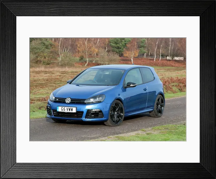 Framed Print : 2011 Vokswagen Golf R Tsi Framed Print : 2011 Vokswagen Golf R Tsi