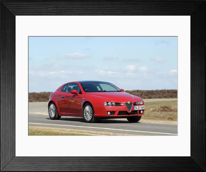 Framed Print : 2007 Alfa Romeo Brera Framed Print : 2007 Alfa Romeo Brera