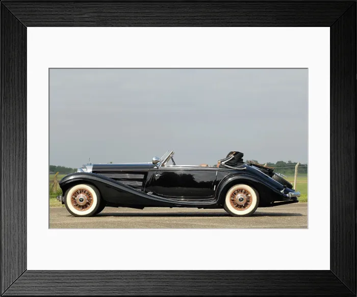 Framed Print : 1935 Mercedes Benz 500K Framed Print : 1935 Mercedes Benz 500K