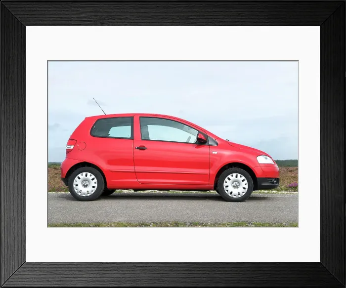 Framed Print : 2011 Volkswagen Fox Urban Framed Print : 2011 Volkswagen Fox Urban