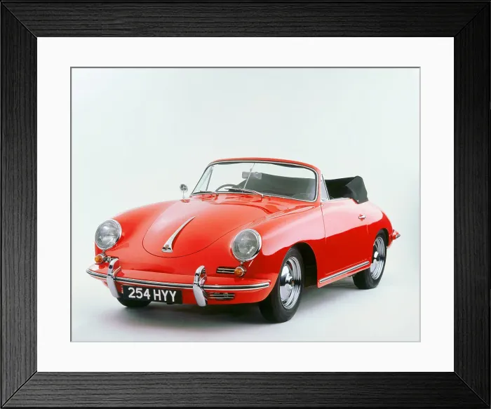 Framed Print : 1960 Porsche 356B Super 90 Framed Print : 1960 Porsche 356B Super 90