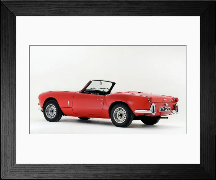 Framed Print : 1966 Triumph Spitfire Mk2 Framed Print : 1966 Triumph Spitfire Mk2