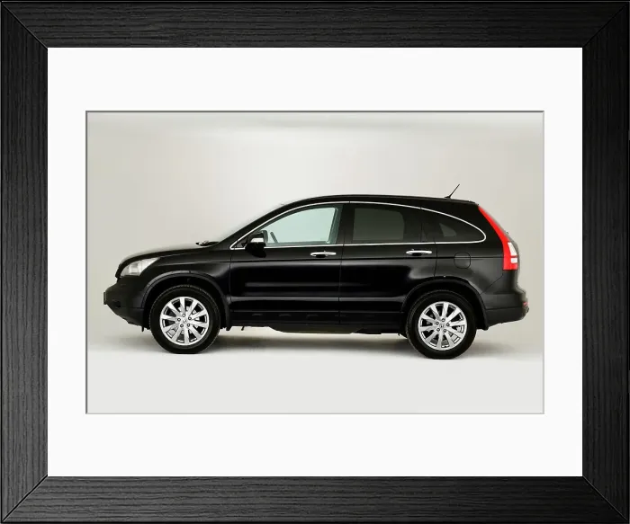 Framed Print : 2010 Honda CRV Framed Print : 2010 Honda CRV