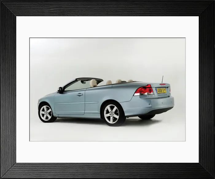 Framed Print : 2008 Volvo C70 Framed Print : 2008 Volvo C70