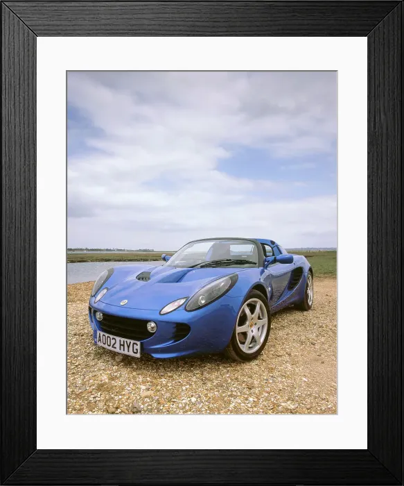 Framed Print : 2002 Lotus Elise Framed Print : 2002 Lotus Elise