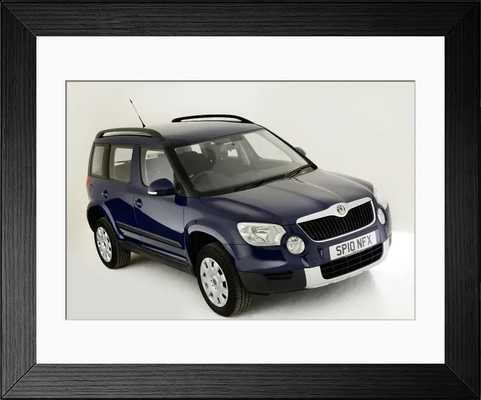 Framed Print : 2010 Skoda Yeti Framed Print : 2010 Skoda Yeti