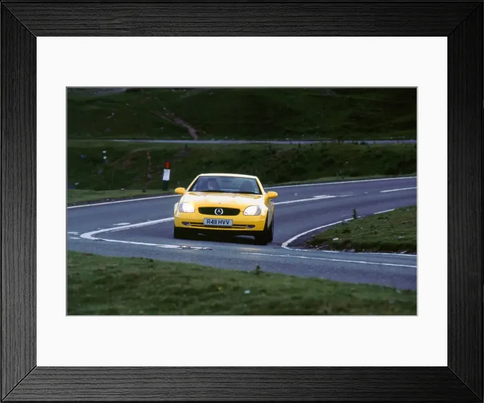 Framed Print : 1998 Mercedes Benz SLK 230 Framed Print : 1998 Mercedes Benz SLK 230