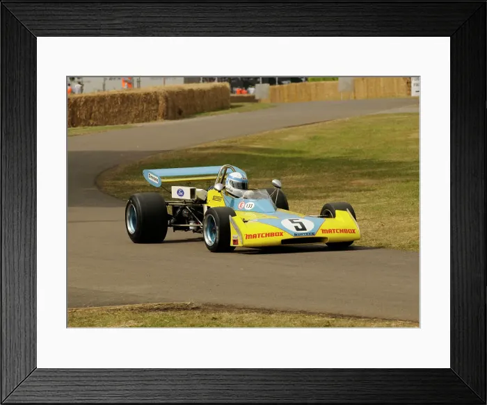 Framed Print : 1972 Surtees Hart TS10, Goodwood Festival of Speed Framed Print : 1972 Surtees Hart TS10, Goodwood Festival of Speed