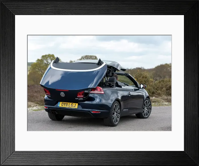 Framed Print : 2011 Volkswagen EOS 2.0 Tdi Framed Print : 2011 Volkswagen EOS 2.0 Tdi