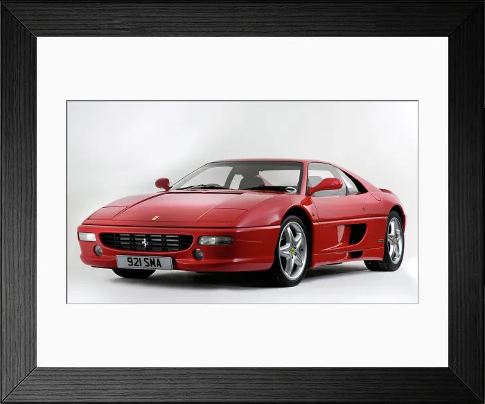 Framed Print : 1994 Ferrari F355 Berlinetta Framed Print : 1994 Ferrari F355 Berlinetta