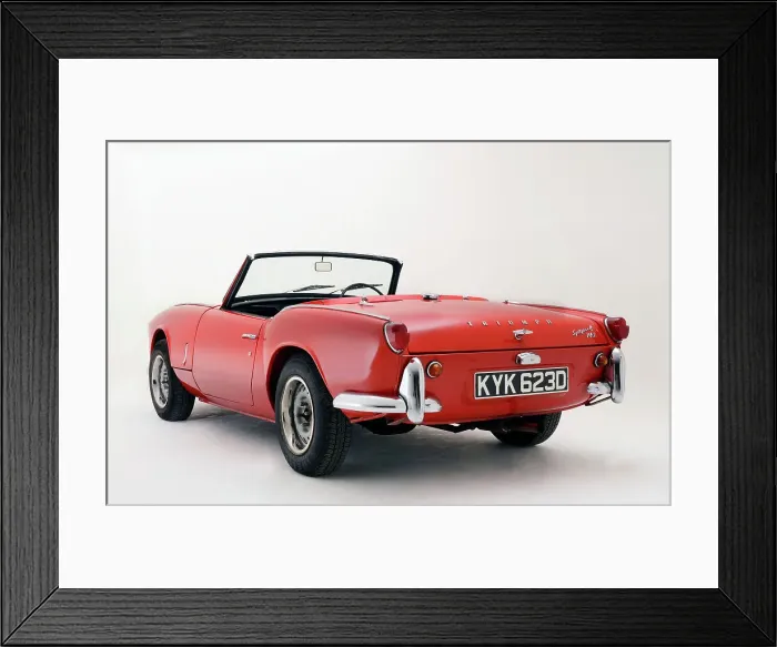 Framed Print : 1966 Triumph Spitfire Mk2