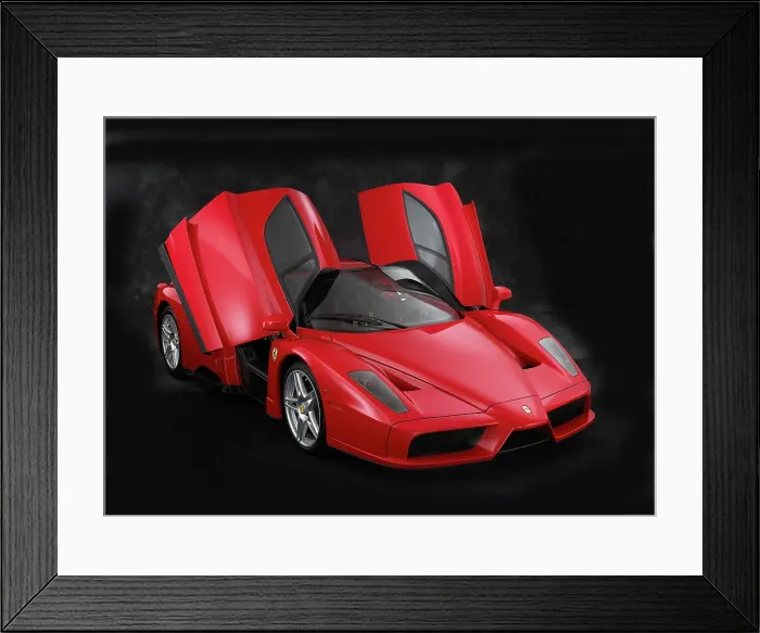 Framed Print : 2004 Ferrari Enzo Framed Print : 2004 Ferrari Enzo