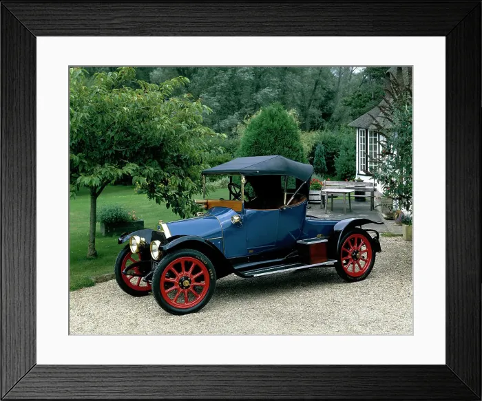 Framed Print : A 1913 Fiat Tipo Zero Framed Print : A 1913 Fiat Tipo Zero