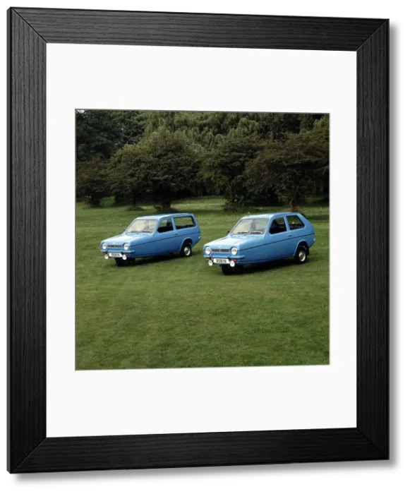 Framed Print : 1983 Reliant Robin Framed Print : 1983 Reliant Robin