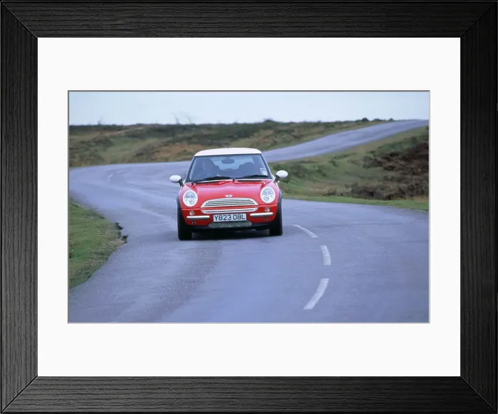 Framed Print : 2001 Mini Cooper Framed Print : 2001 Mini Cooper