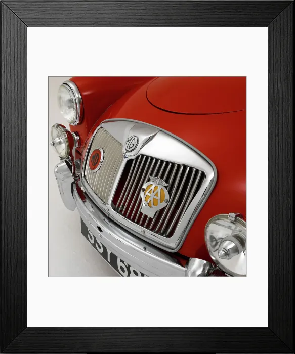 Framed Print : 1959 MG A grille Framed Print : 1959 MG A grille