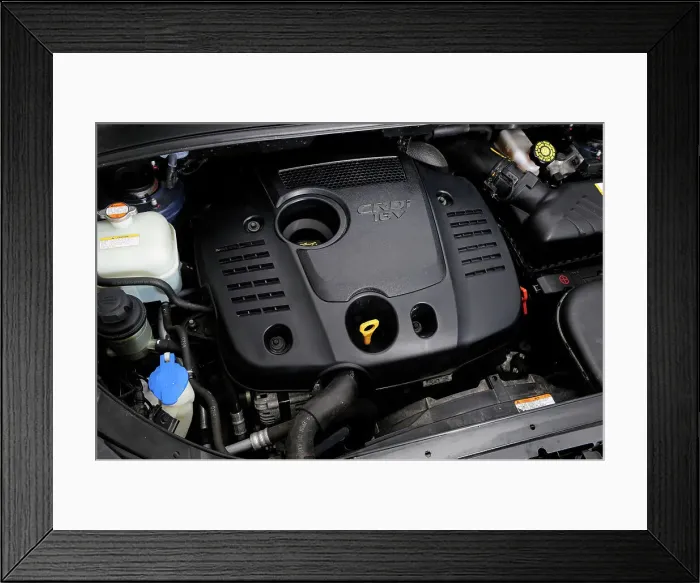 Framed Print : 2009 Kia Sportage XS Framed Print : 2009 Kia Sportage XS