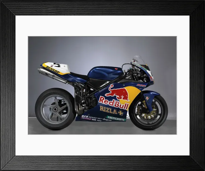 Framed Print : 2001 Ducati racing bike Framed Print : 2001 Ducati racing bike