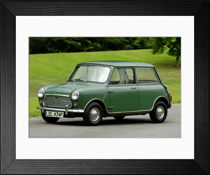 Framed Print : 1968 Morris Mini Framed Print : 1968 Morris Mini
